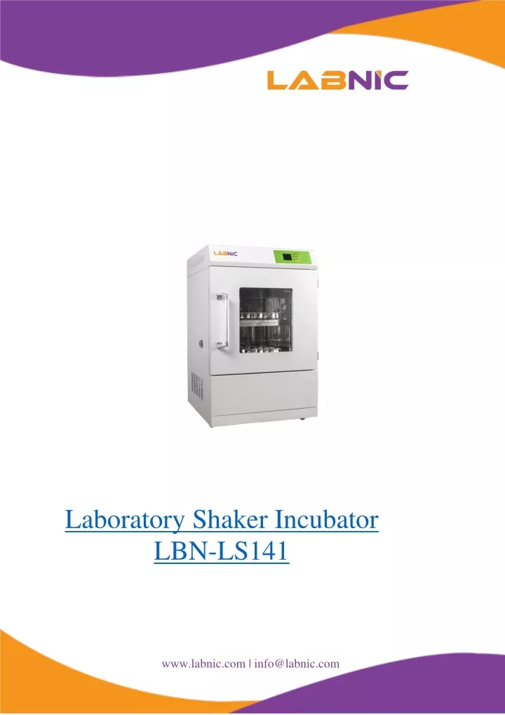 laboratory shaker incubator lbn ls141