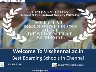 Best Boarding Schools In Chennai