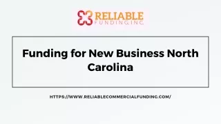 Funding for New Business North Carolina