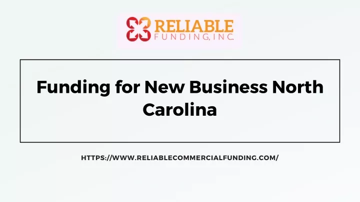 funding for new business north carolina