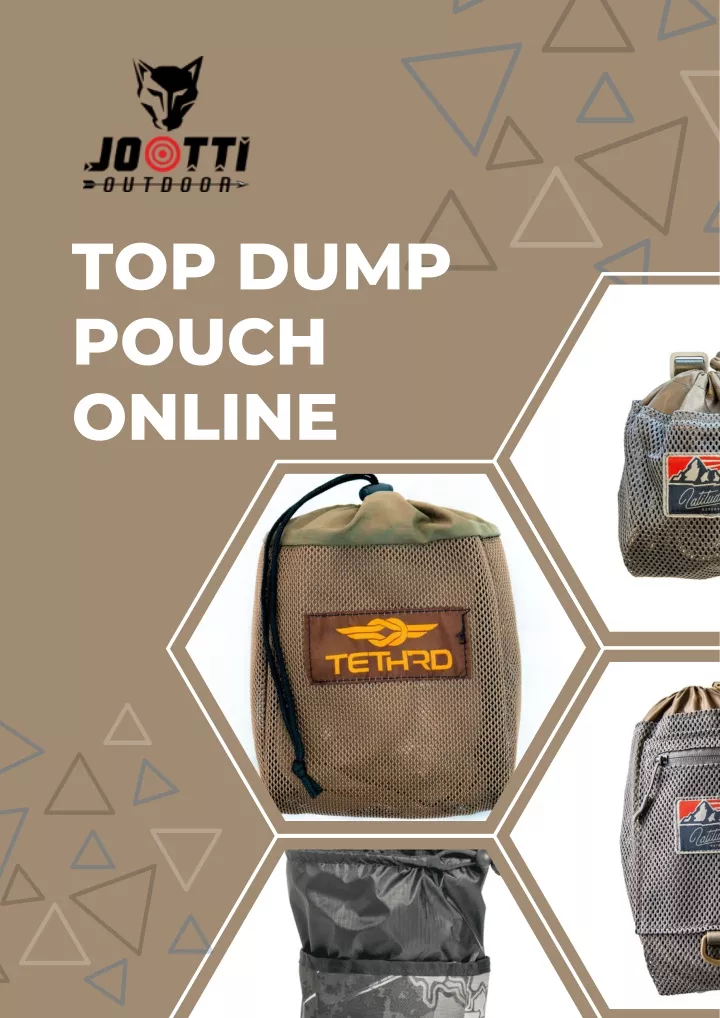 top dump pouch online