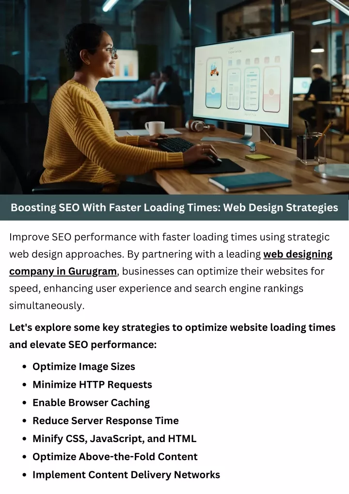 boosting seo with faster loading times web design