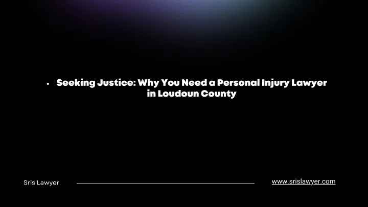 seeking justice why you need a personal injury