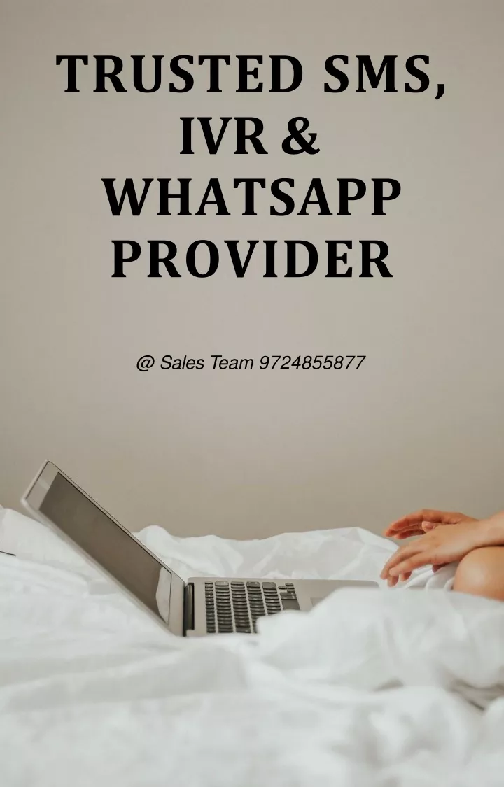 trusted sms ivr whatsapp provider