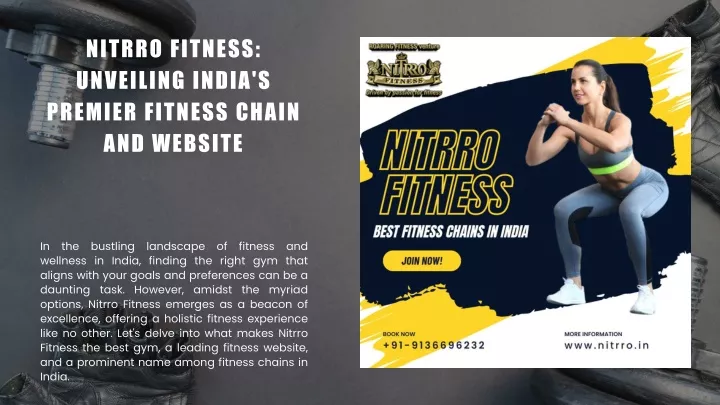 nitrro fitness unveiling india s premier fitness