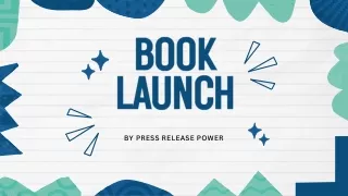 book launch pr