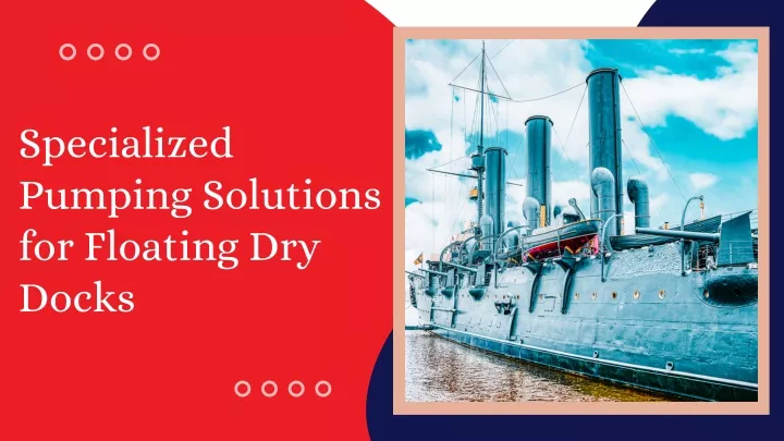specialized pumping solutions for floating