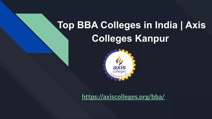 top bba colleges in india axis colleges kanpur