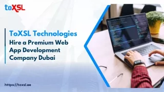 Web Application Development Company Dubai