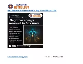 Best Negative energy removal in Bay Area California USA