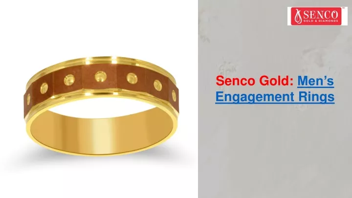 senco gold men s engagement rings