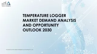 temperature logger market demand analysis and opportunity outlook 2030