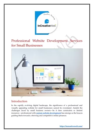 Professional Website Development Services for Small Businesses