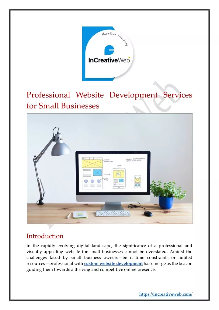 professional website development services