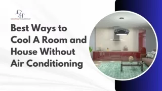 Best Ways to Cool A Room and House Without Air Conditioning