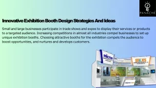 Innovative Exhibition Booth Design Strategies And Ideas