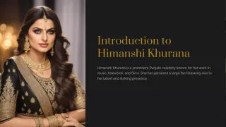 Punjabi Celebrity Himanshi Khurana