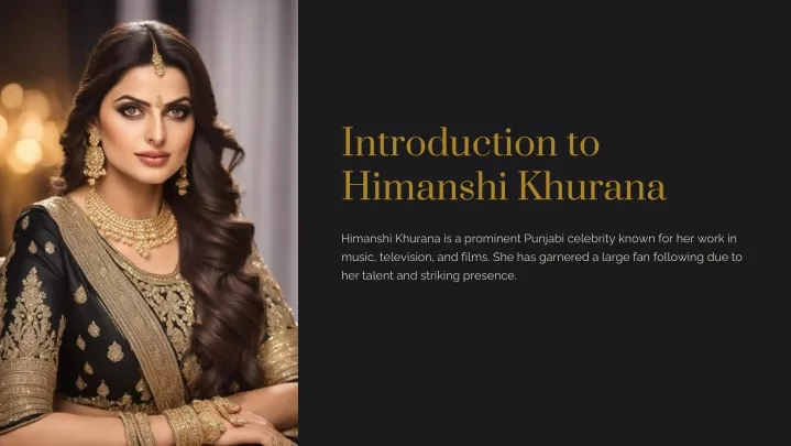 introduction to himanshi khurana