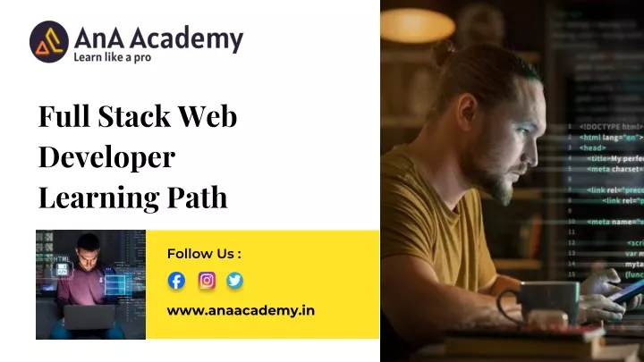 Full Stack Web Developer Learning Path