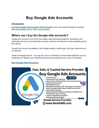 buy google ads accounts