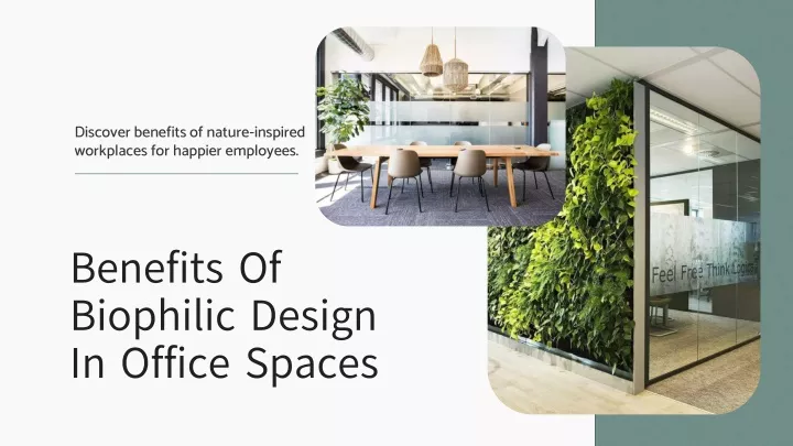 discover benefits of nature inspired workplaces for happier employees