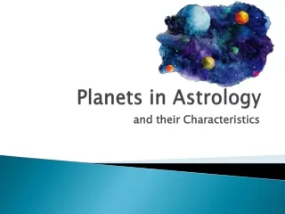 planets in astrology