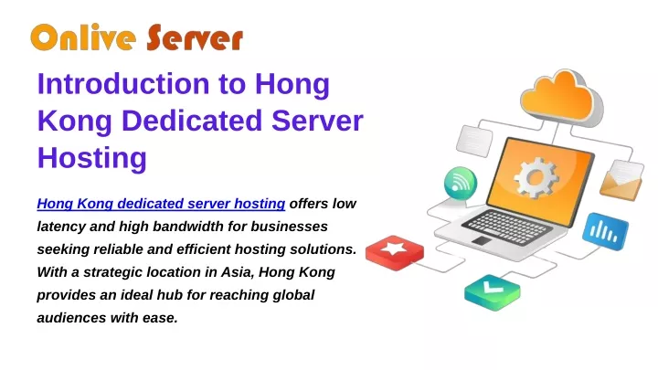 introduction to hong kong dedicated server hosting