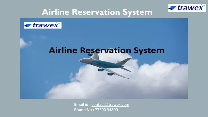 airline reservation system