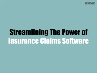 streamlining the power of insurance claims