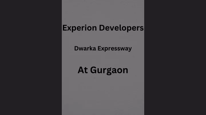 experion developers