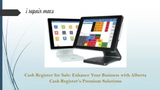 Cash Register for Sale Enhance Your Business with Alberta Cash Register's Premium Solutions