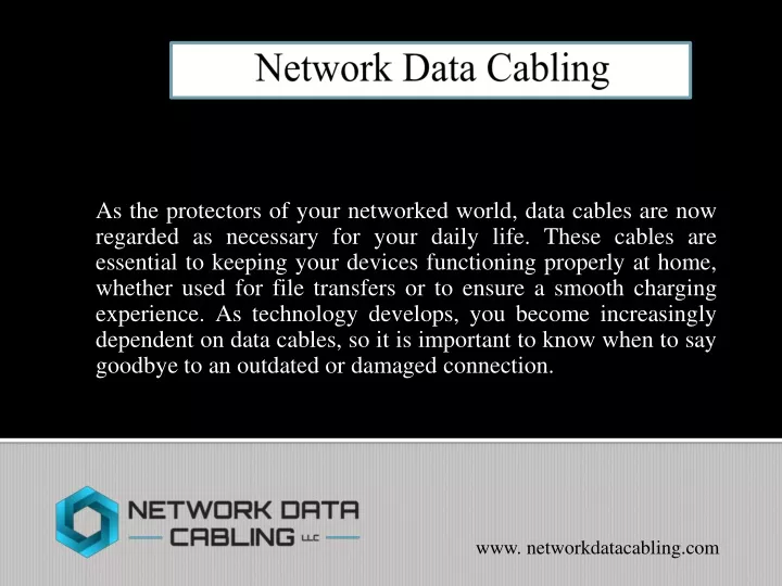 network data cabling