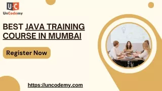 Java Training Course in Mumbai