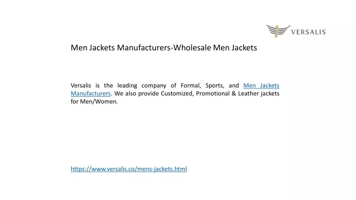 men jackets manufacturers wholesale men jackets