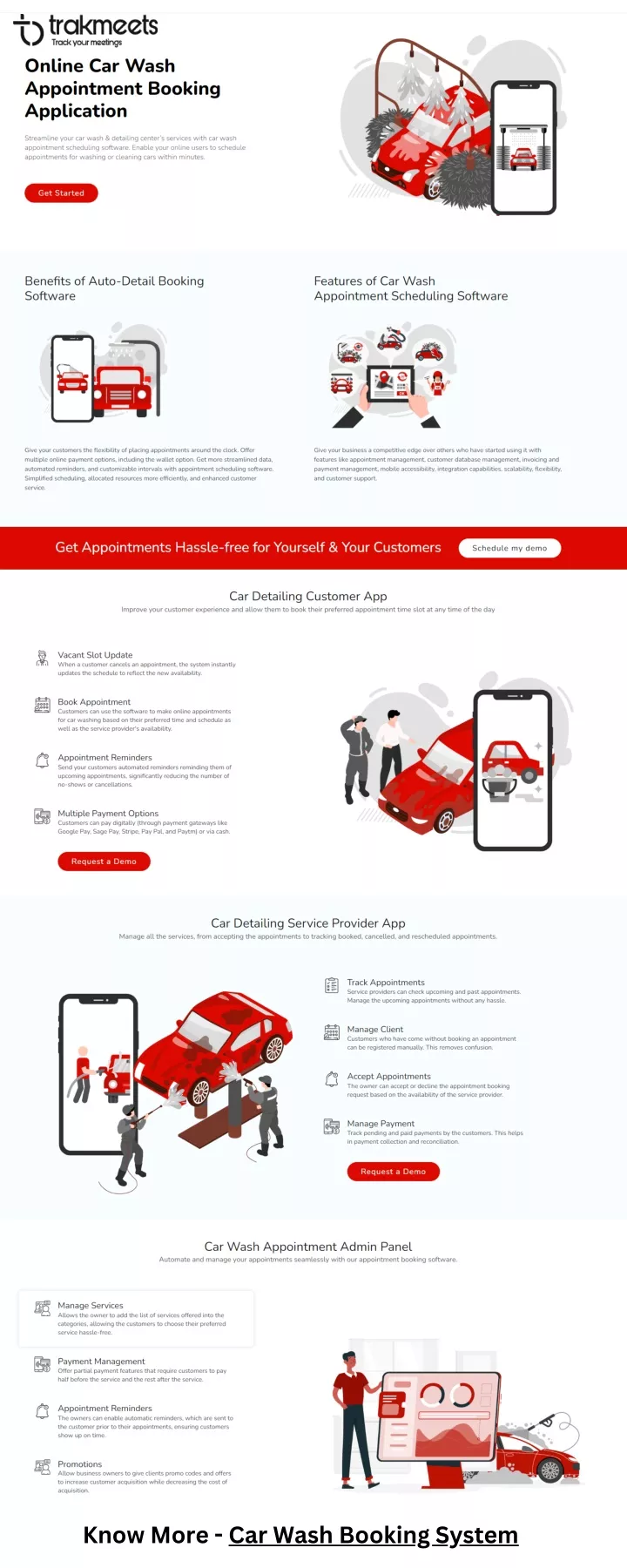 know more car wash booking system