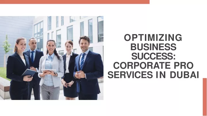 optimizing business success corporate