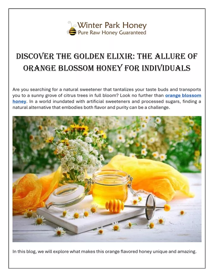 discover the golden elixir the allure of orange