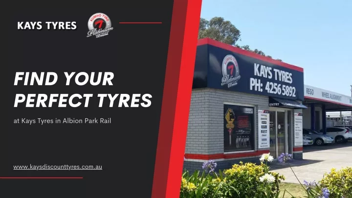 find your perfect tyres