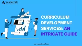 Curriculum Development Services An Intricate Guide