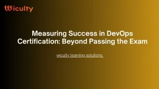 measuring success in devops certification beyond