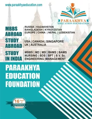 Navigating Medical Education Abroad for Indian Students With Paraakhya education