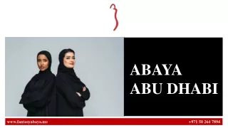 ABAYA ABU DHABI