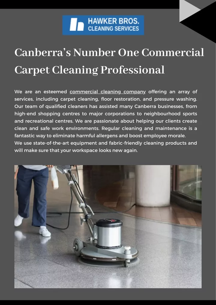 canberra s number one commercial carpet cleaning