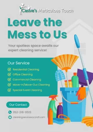 Cleaning Services Ocala Fl