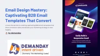 Email Design Mastery Captivating B2B Email Templates That Convert