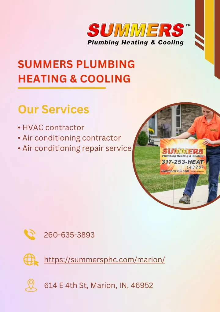 summers plumbing heating cooling