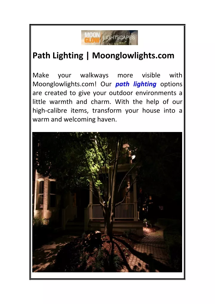 path lighting moonglowlights com