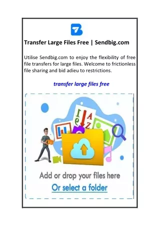 transfer large files free sendbig com
