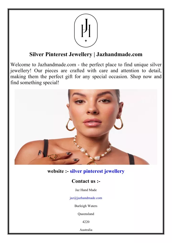 silver pinterest jewellery jazhandmade com