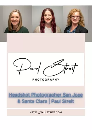 Top-Rated Photo Studios in San Jose: Paul Streit Headshot Photography